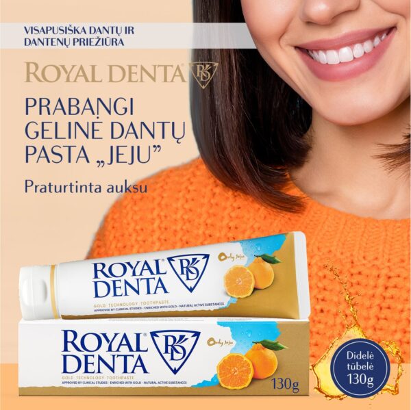 JEJU dantų pasta visapusei burnos priežiūrai 130 g. - Image 2