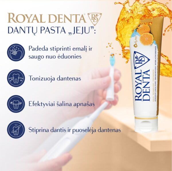JEJU dantų pasta visapusei burnos priežiūrai 130 g. - Image 4