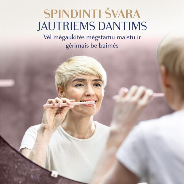 SENSITIVE dantų pasta jautriems dantims ir dantenoms, 130 g. - Image 7
