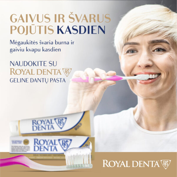 SILVER SOFT dantų šepetėlis, rožinis, klasikinis kotelis - Image 7