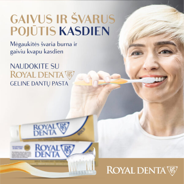 SILVER SOFT dantų šepetėlis, geltonas, klasikinis kotelis - Image 7