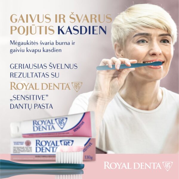 SILVER SUPER SOFT dantų šepetėlis, tamsiai žalias, modernus kotelis - Image 7